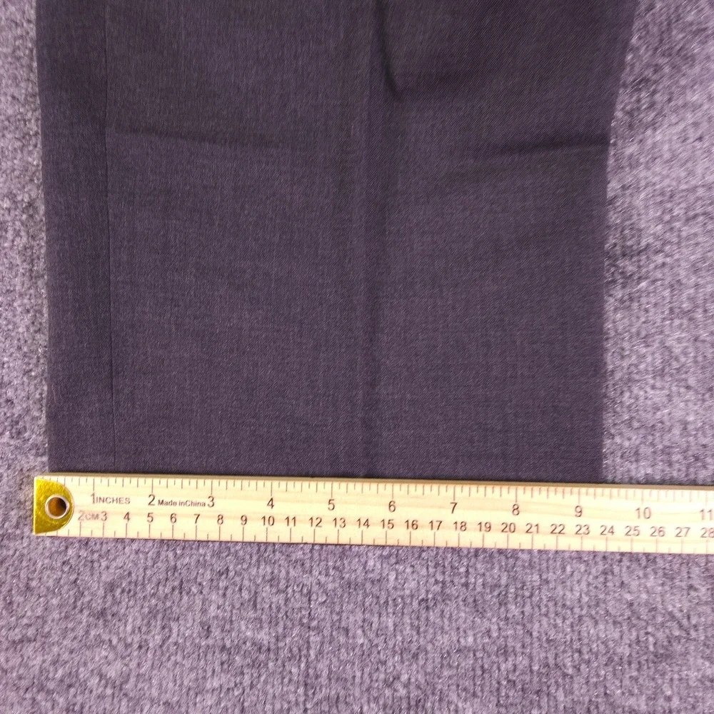 Hart Schaffner Marx 2 Piece Suit Mens 44L 30X32 Dark Gray 2 Button‎ Wool